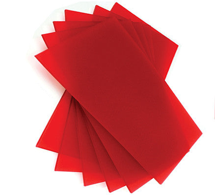 Red Wax Paper Single Color Ream, 24 x 36